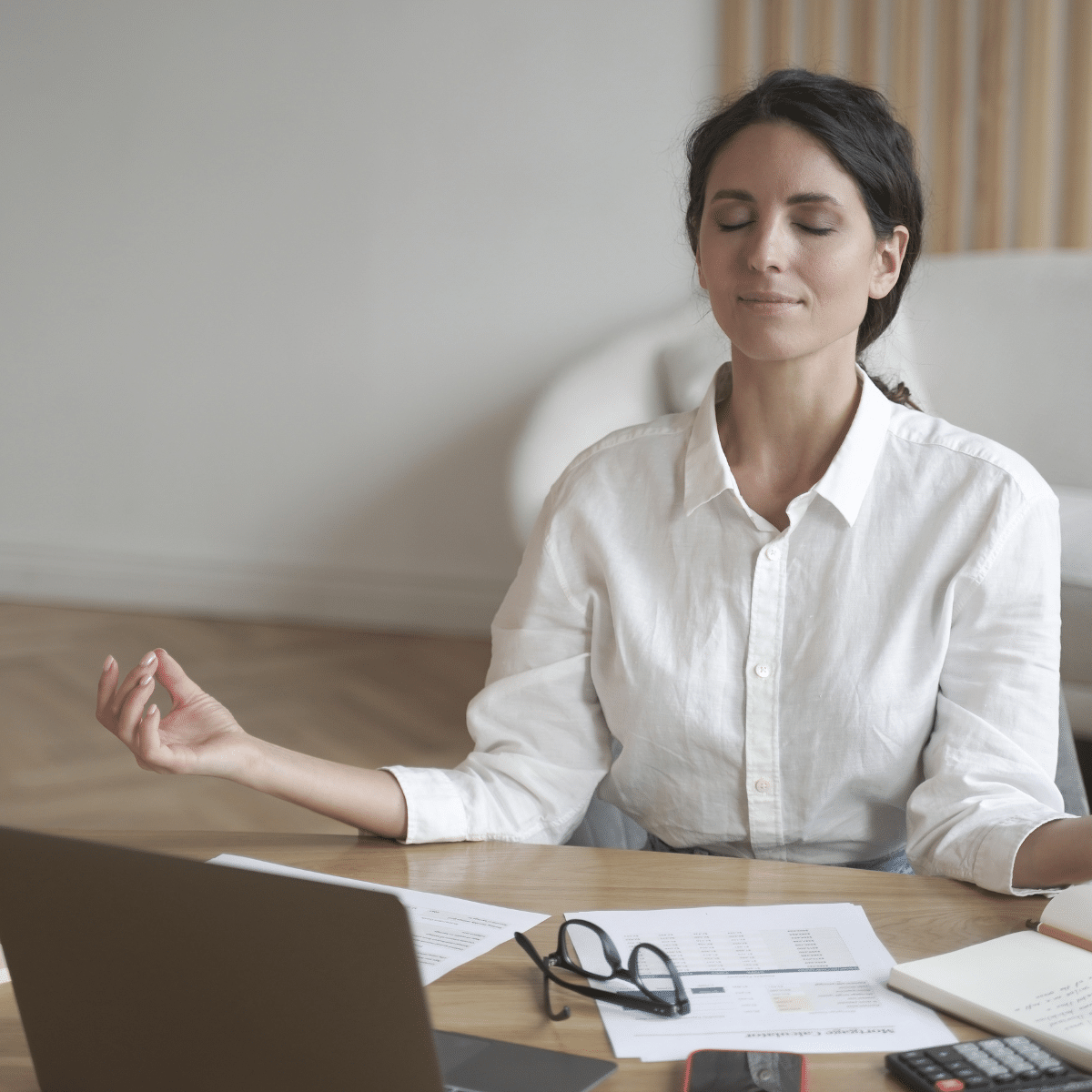 Exemplo de prática de meditação com atenção à respiração